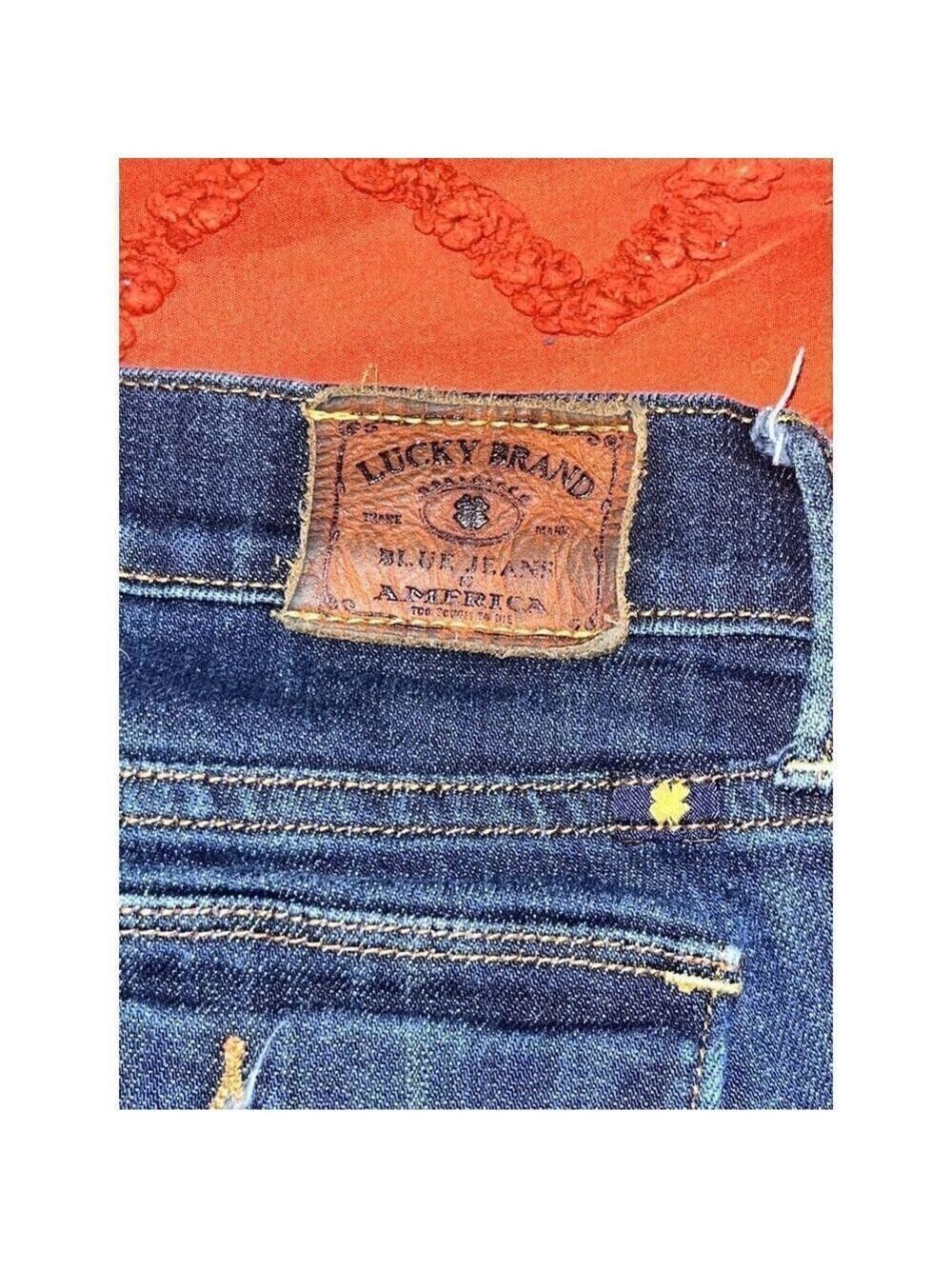 Lucky Brand sweet-n- crop blue jeans 6/28 - Picture 7 of 11